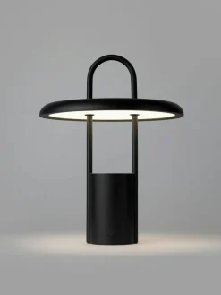 Pier Led Lamp Portable 25 cm, Black