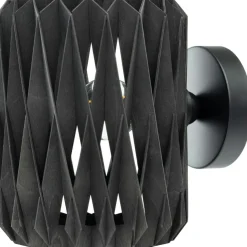 Pilke Signature 18 Wall Lamp, Black