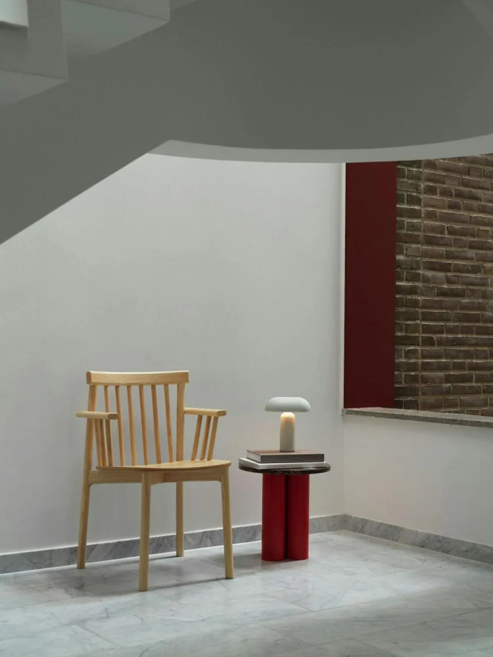 Pind Armchair, Black Stained Ash