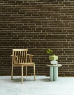 Pind Armchair, Black Stained Ash