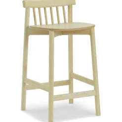 Pind Bar Stool 75 cm, Black Stained Ash