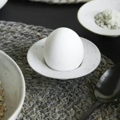 Pion Egg Cups 4-pack, Grey / White