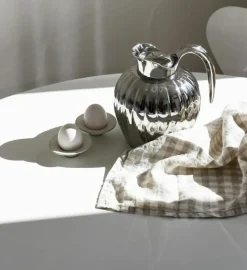 Pion Egg Cups 4-pack, Grey / White