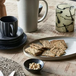 Pion Serving Dish, Brown/Black