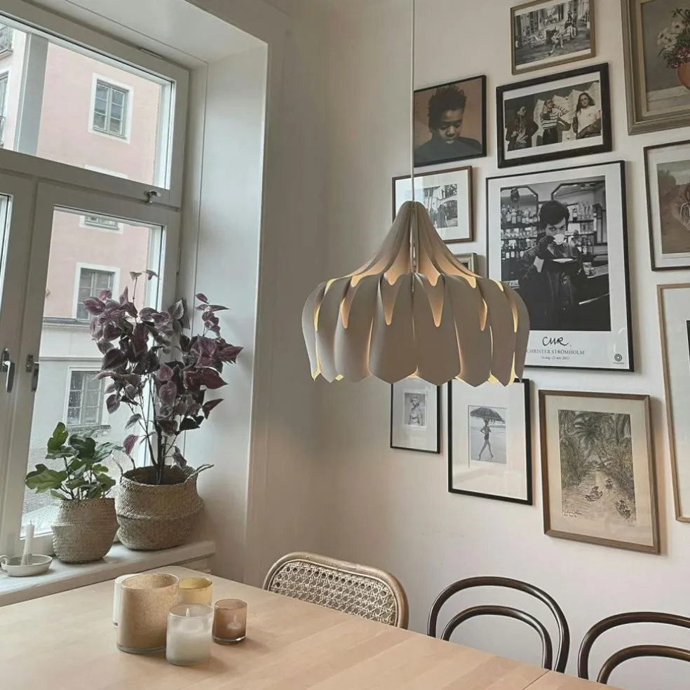 Pioni Pendant 50 cm, White