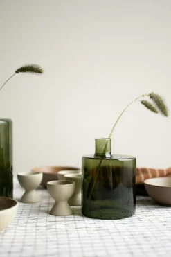 Pipe Vase 14 cm, Green