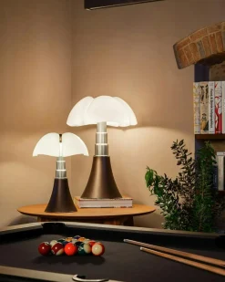 Pipistrello Large Table Lamp, Agave Green