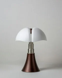 Pipistrello Medium Table Lamp, Dark Brown