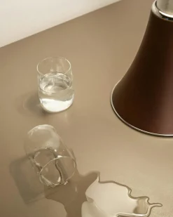 Pipistrello Medium Table Lamp, Dark Brown