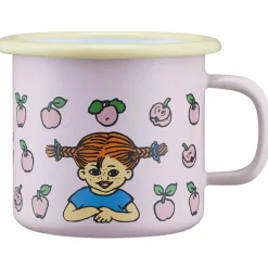 Pippi Fruits Enamel Mug 25 cl