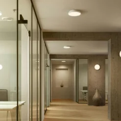 Plafon 20 Wall/Ceiling Lamp, Black / Brass