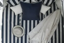 Plain Cushion 45x45 cm, Navy