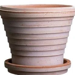 Planet Pot With Saucer Pink Ø25 cm