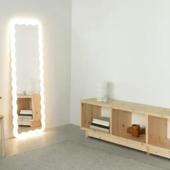 Plank Bookcase Pinewood, Low