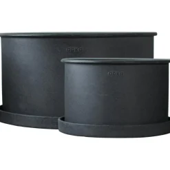 Plant Bowl Pot 2-pack, Black