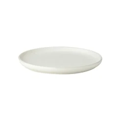 Plate 25 cm, White Dot