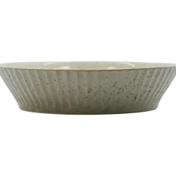 Pleat Bowl 17,5 cm, Grey Brown