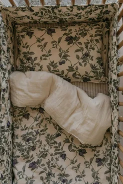 Plum Muslin Bed Set, 140x200 + 50x70 cm