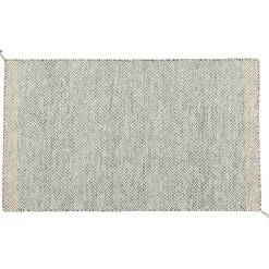 Ply Rug Recycled Polyester Black / White, 200x300 cm