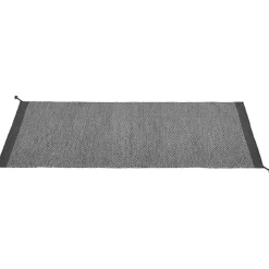 Ply Wool Rug 80x200 cm, Dark Grey