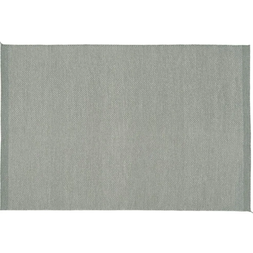 Ply Wool Rug 85x140 cm, Grey