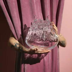 Polar Candle Holder Large 33 cm, Clear