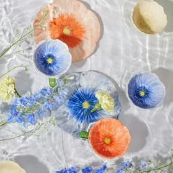 Poppy Bowl 30 cm, Beige