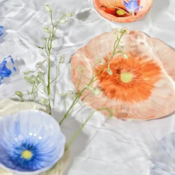 Poppy Bowl 30 cm, Beige