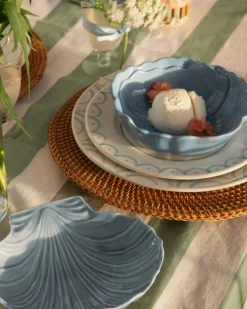 Poppy Bowl 18 cm, Blue