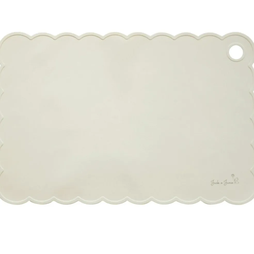 Poppy Table Mat 25x38 cm, Cream