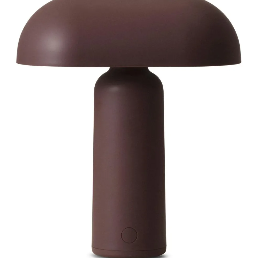Porta Table Lamp Portable, Bright Red