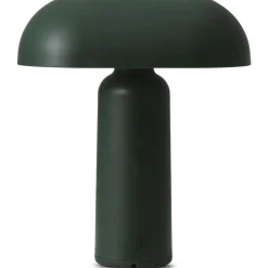 Porta Table Lamp Portable, Bright Red