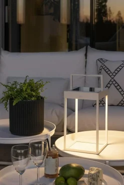 Portofino Table Lamp Portable, Black