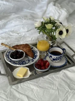 Positano Cappuccino Cup With Saucer, Blue