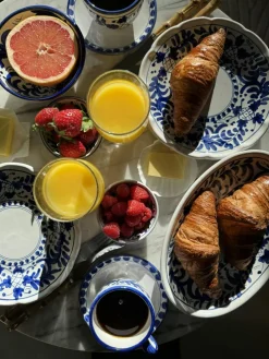 Positano Salad Plate 20 cm, Blue