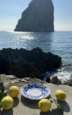 Positano Salad Plate 20 cm, Blue