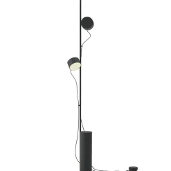 Post Floor Lamp, Black