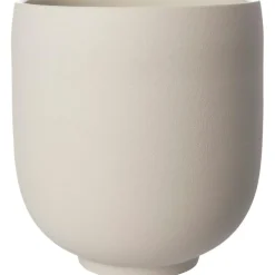 Pot Stoneware 21 cm, Natural White
