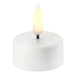 Premium Tealight Led (Remote Ready) Nordic White,  38 mm
