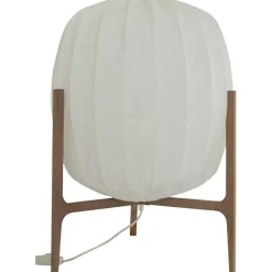 Prisma Floor Lamp, Oak / White