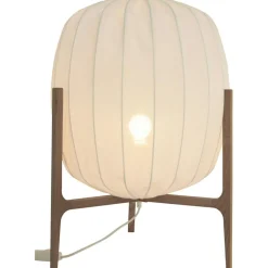 Prisma Floor Lamp, Oak / White
