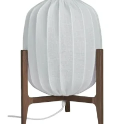 Prisma Table Lamp, Dark Ash / White