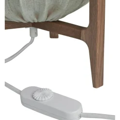 Prisma Table Lamp, Dark Ash / White