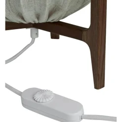 Prisma Table Lamp, Dark Ash / White