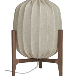 Prisma Table Lamp, Dark Ash / White