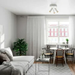 Puls 3 Wall Lamp, Matte White