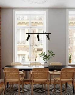 Puls Bar Pendant, Matte White