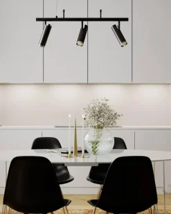 Puls Bar Pendant, Matte White