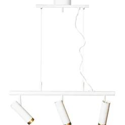 Puls Bar Pendant, Matte White