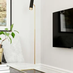 Puls Floor Lamp, Matte Black